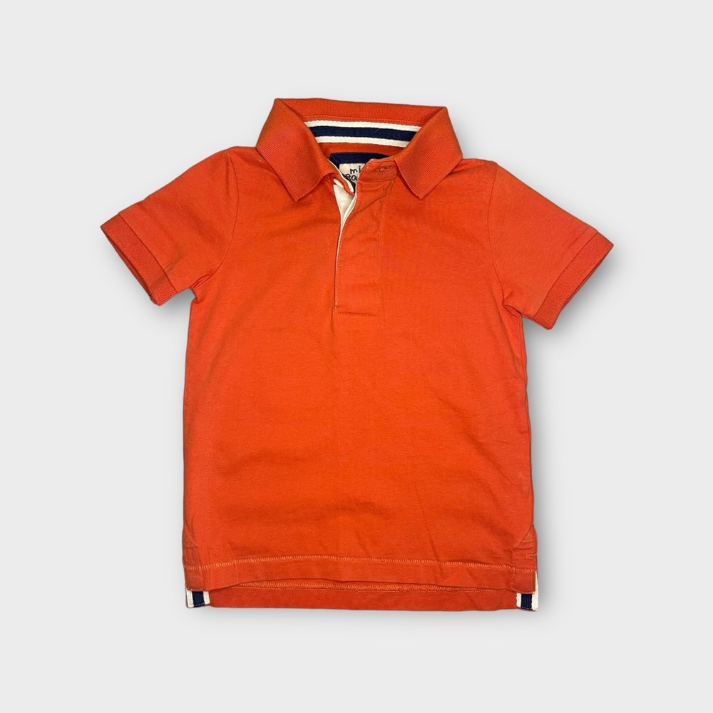 Mini Boden Vintage Orange Polo Shirt